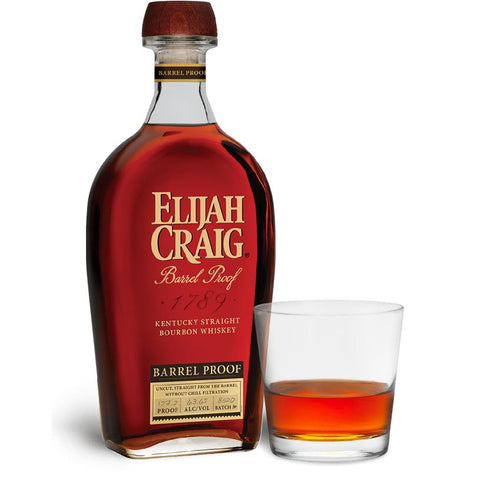 Elijah Craig Bourbon Kentucky Straight Bourbon Whiskey Barrel Proof - De Wine Spot | Curated Whiskey, Small-Batch Wines and Sakes