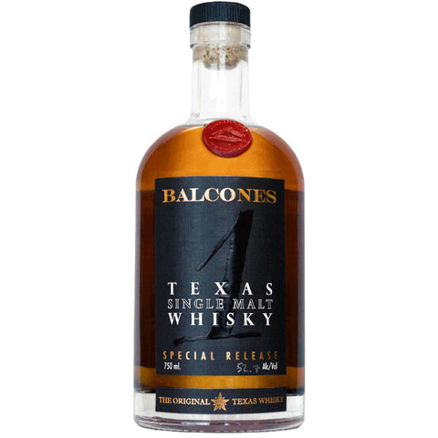 Balcones Distilling Texas Single Malt Whisky - De Wine Spot | Curated Whiskey, Small-Batch Wines and Sakes