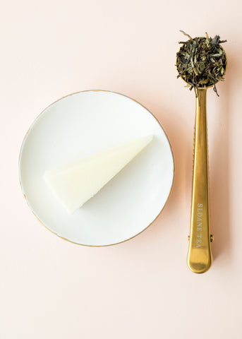 perfectly pear loose leaf tea paired with cheese