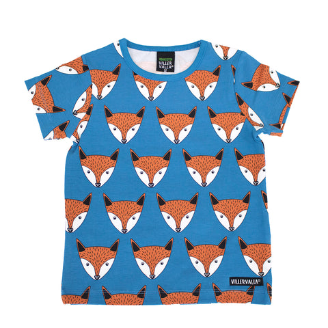 Mid Marine Scandi Fox T-Shirt