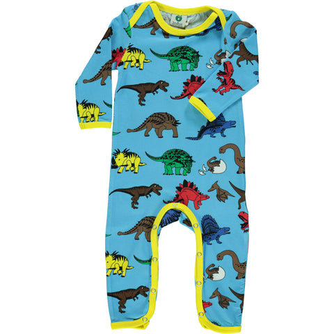 Blue Dinosaur Romper