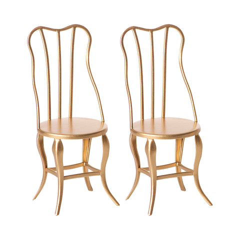 Gold Vintage Chairs, Micro