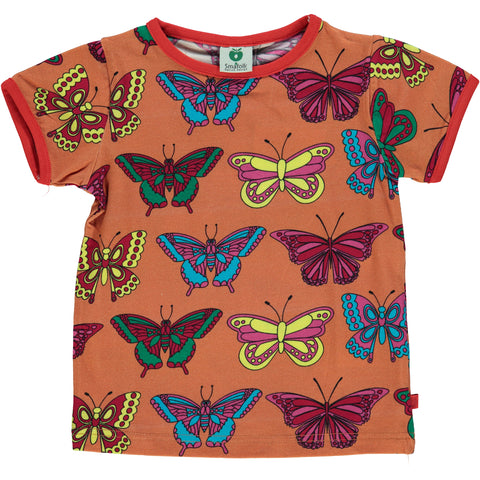 Orange Butterfly T-Shirt