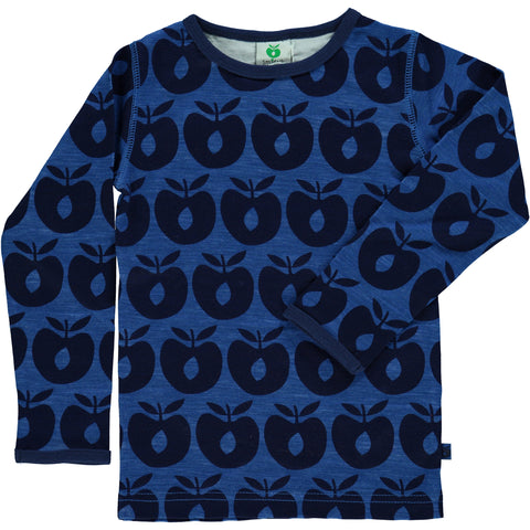 Blue Apple Merino Wool Shirt