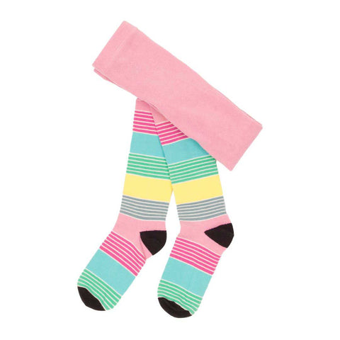 Pastel Stripe Tights