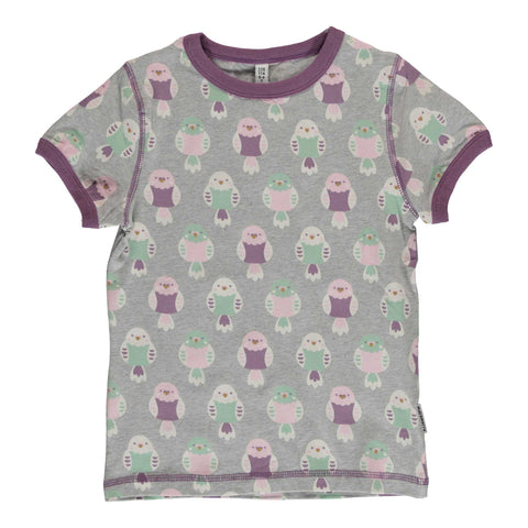 Purple Budgie T-Shirt