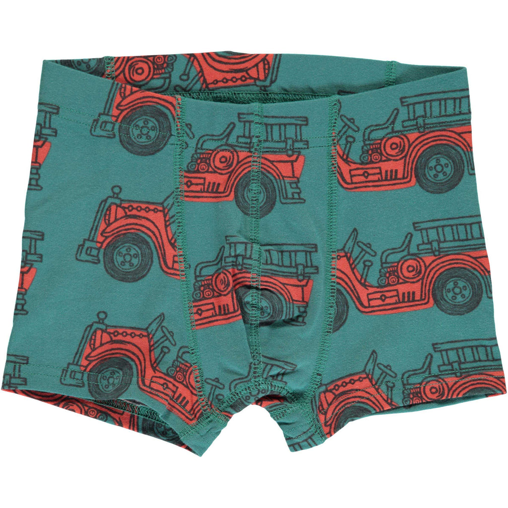 Vintage Fire Truck Boxers