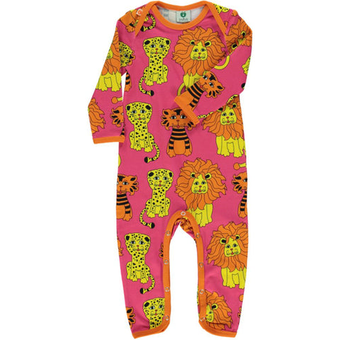 Pink Tiger & Lion Romper