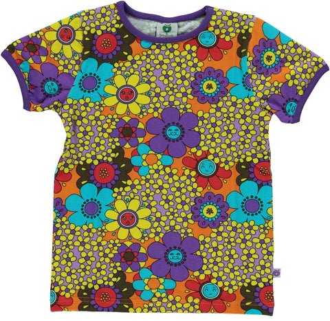 Retro Scandi Flowers T-Shirt