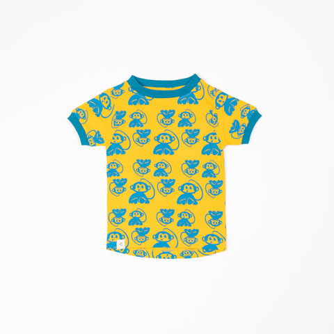 Yellow Whistling Monkey T-Shirt