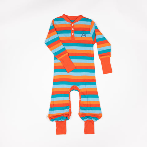 Dragon Fire Big Stripes Playsuit