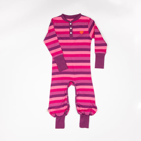 Very Berry Big Stripes Playsuit