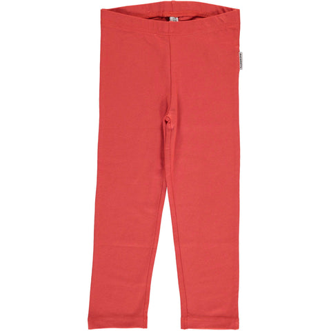 Rusty Red Cropped Leggings