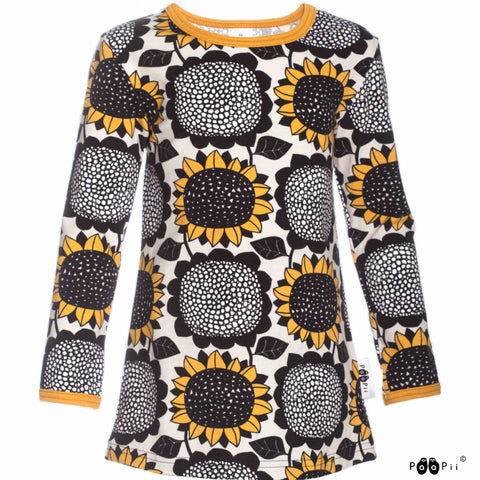 Vieno Yellow Sunflower Tunic