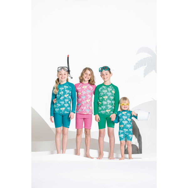 UV50+ Palm Tree Swim Suit