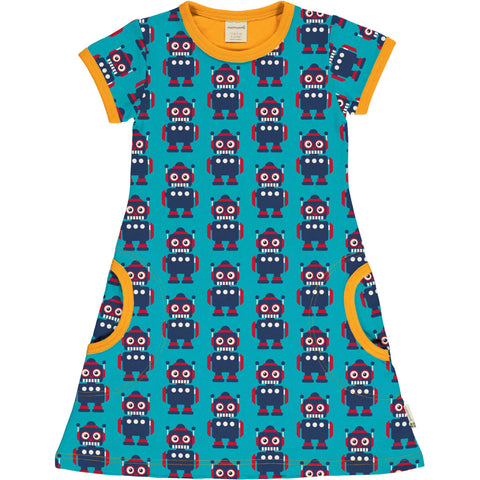 Short Sleeve Robot Dress