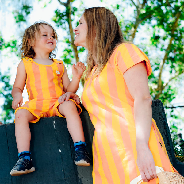 90's Sunset Short Playsuit