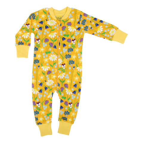 Yellow Midsummer Zip Suit