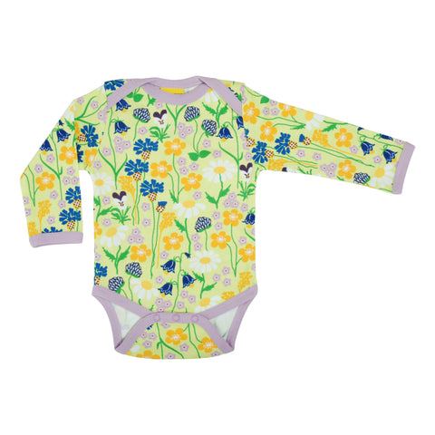 Green Midsummer Long Sleeve Onesie