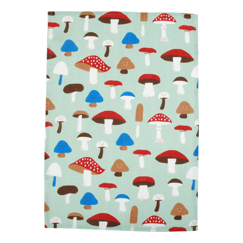 Jade Mushroom Kitchen Towel