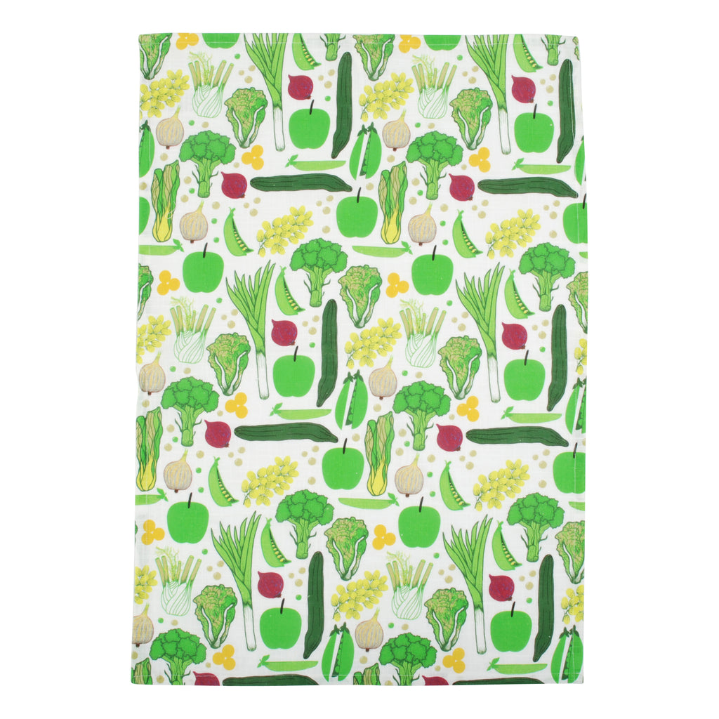 Eat Your Greens Kitchen Towel