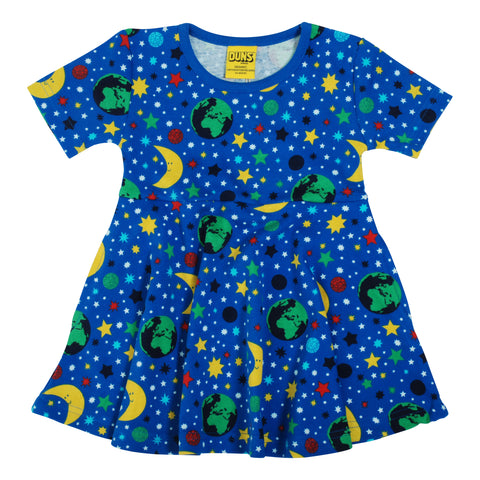 Skater Dress Blue Mother Earth