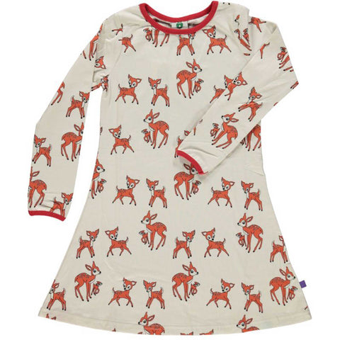 Long Sleeve Deer Dress