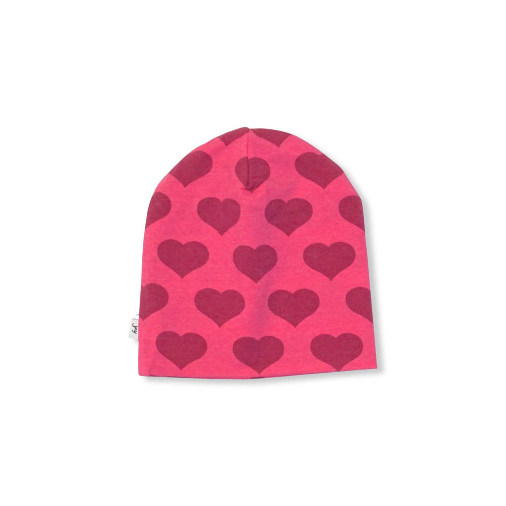 Pink Heart Hat