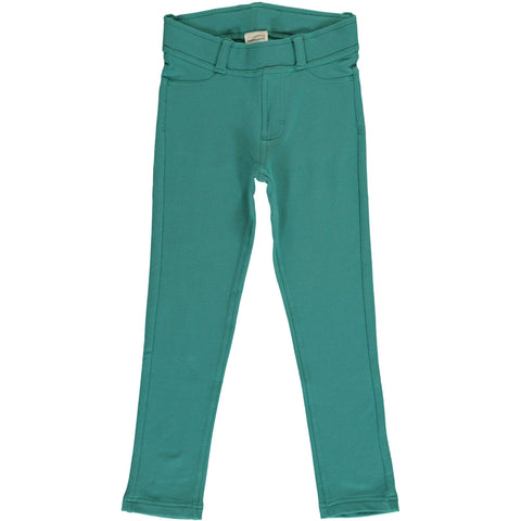 Treggings Sweat Teal Pants