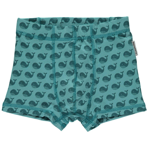 Teal Whale Boxers