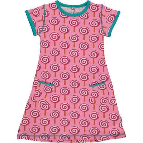 Lollipop Short Sleeve Dress