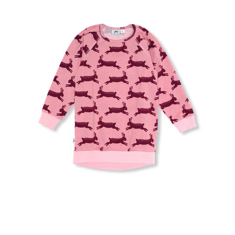 Pink Rabbit Long Sleeve Tunic