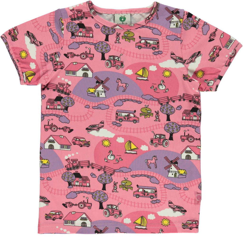 Pink Landscape T-Shirt