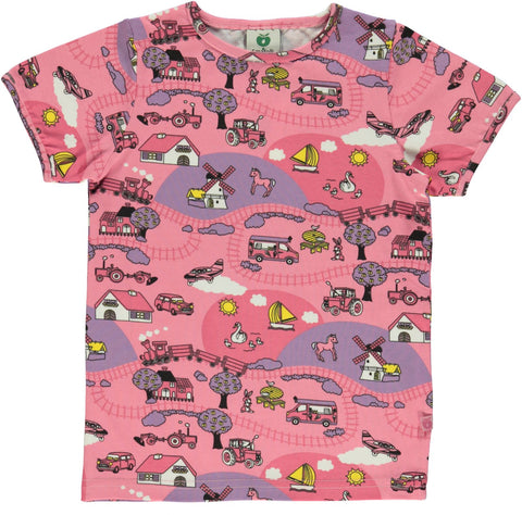 Pink Landscape T-Shirt