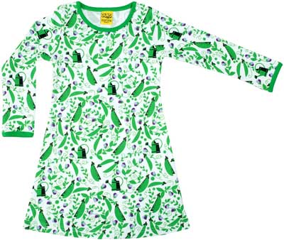 Pea Green Dress