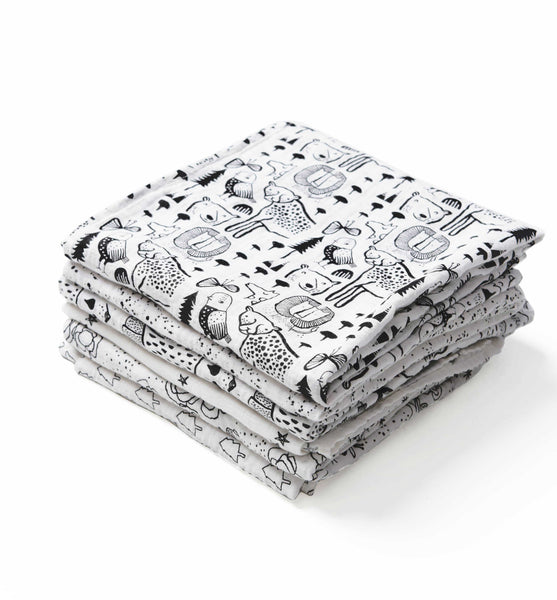 Splatter Organic Muslin Swaddle