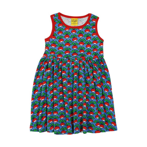 Cornflower Radish Twirly Dress