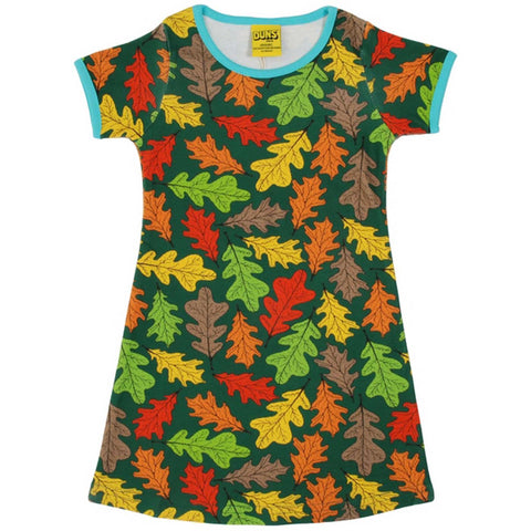 Autumn Oak Short Sleeve Dress