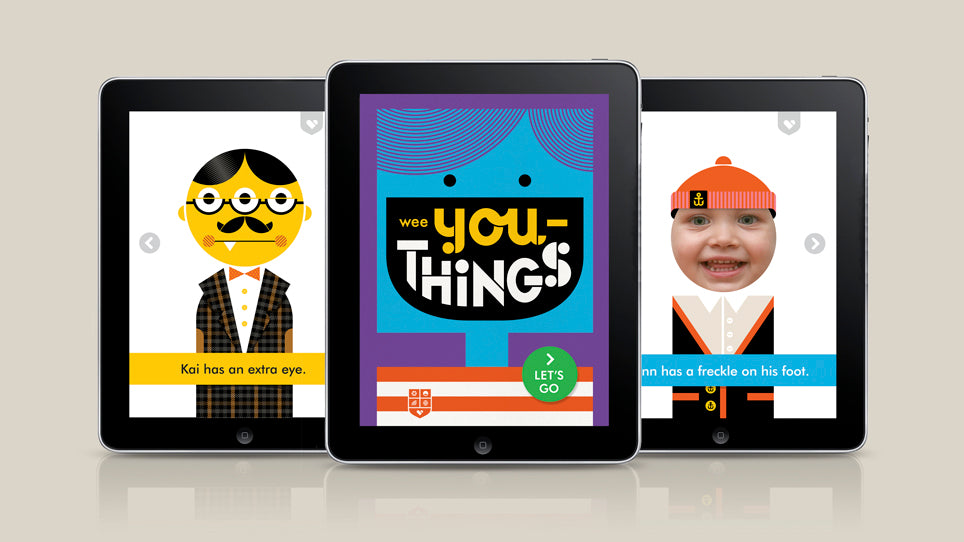 Wee You-Things App 3 iPads