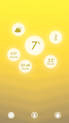 Haze Weather App for iPhone