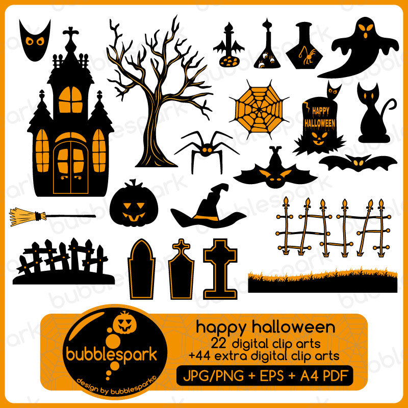 free halloween digital clipart - photo #15