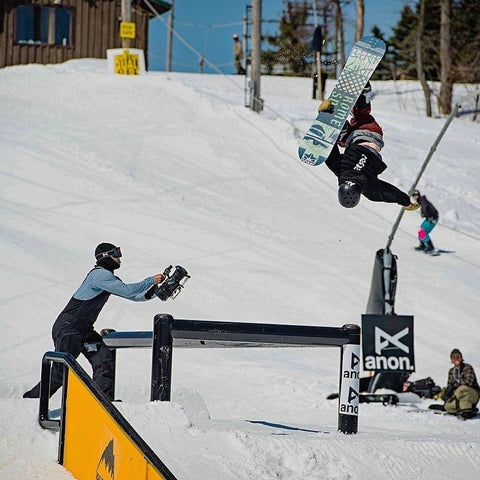 Drake Warner Tweaked backflip and Burton Qualifiers