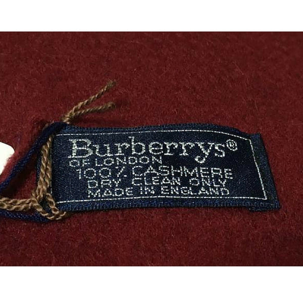 vintage burberry tag