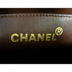 Vintage CHANEL brown lamb extra large, jumbo , classic flap shoulder bag with golden CC closure. 2.55 classic purse.