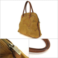 SOLD OUT: Vintage Alviero Martini, Prima Classe Vintage Brazil, Chile, Peru, Austraria, New Zealand, Indonesia map focused bolide style purse.