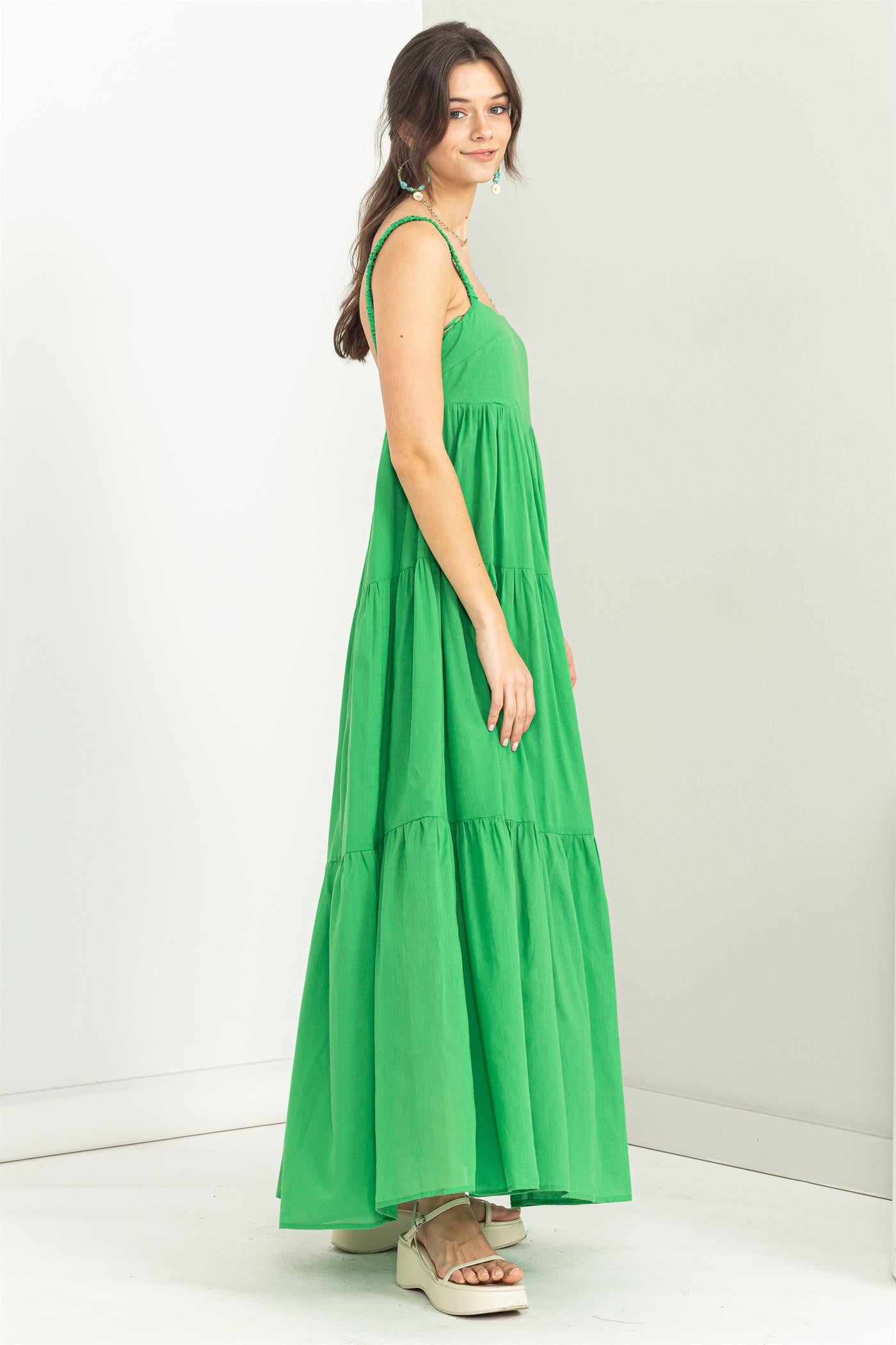 Natural Charm Maxi Dress