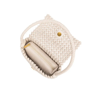 Melie Bianco - Shelly Shoulder Bag - Bone