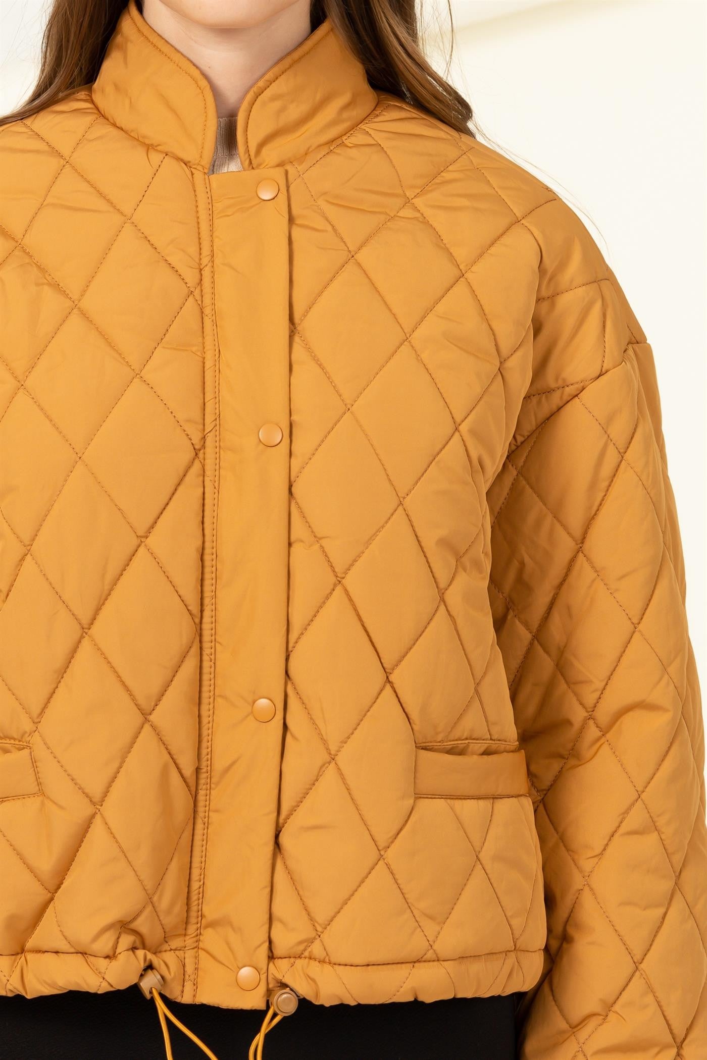 Edged Up Quilted Puffer Jacket