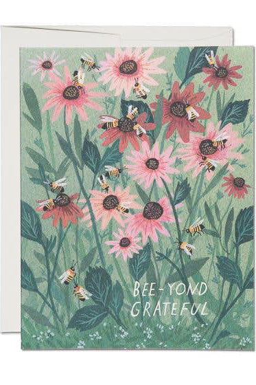 Red Cap Cards - Bee-yond Grateful
