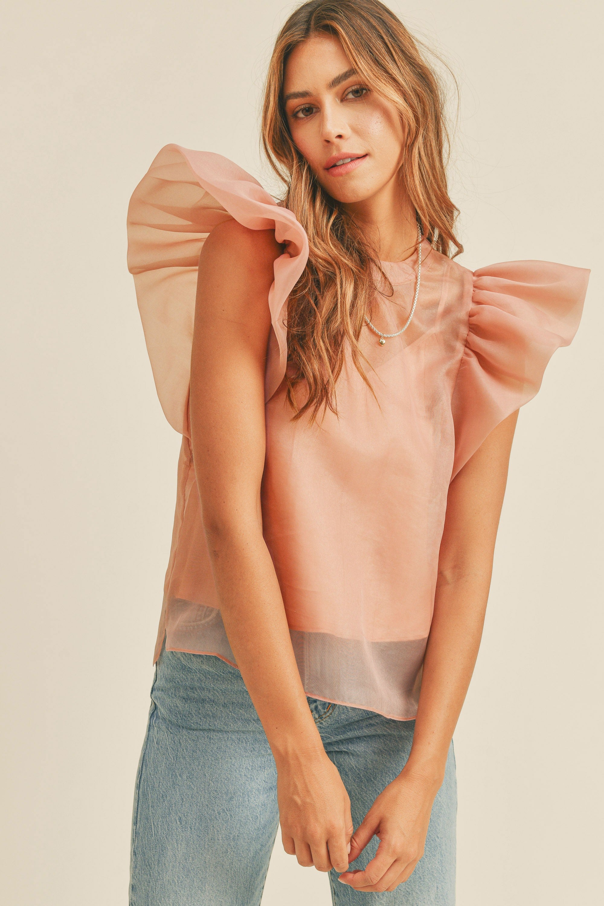 Eden Ruffled Top